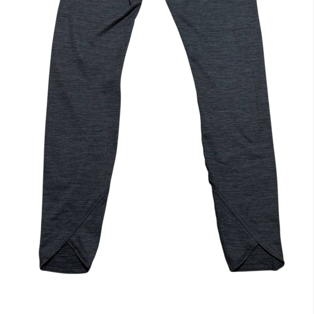 NWT Gaiam OM 7/8 High Rise‎ Petal Marled Legging Allover In Black Heather Size S - Picture 7 of 8